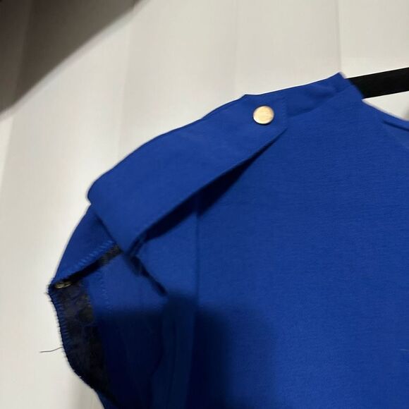 Iris Royal blue romper - Picture 3 of 8
